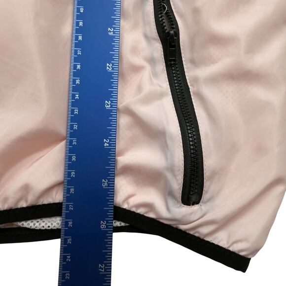 Ivory Ella Women's XL Pink Elephant Windbreaker Hooded Jacket Save the Elephant - Picture 7 of 7